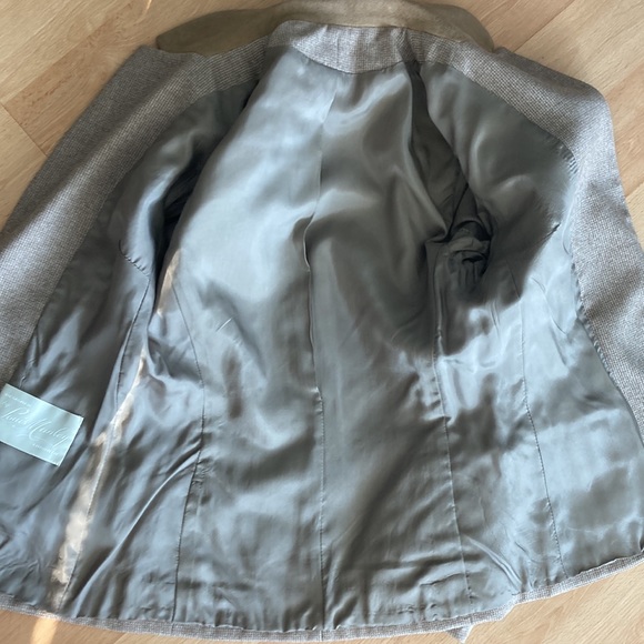 Vintage tan blazer size small - Picture 10 of 10